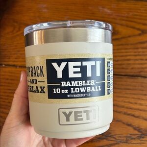 YETI Rambler 10 oz Lowball in Cape Taupe